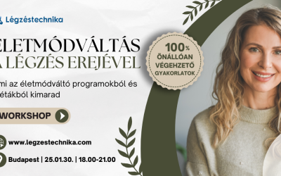 Életmódváltás a légzés erejével workshop Budapest – 2025.01.30.
